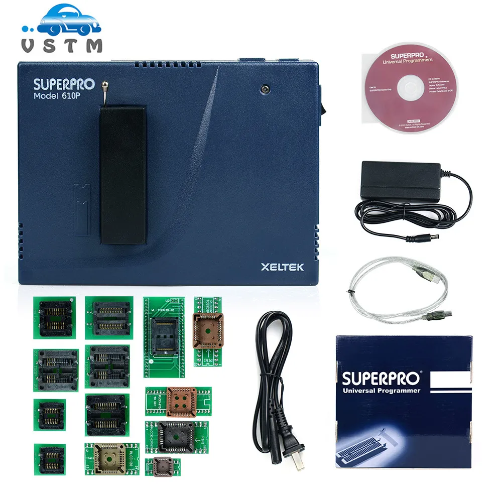 

DHL Free Original Xeltek USB Superpro 610P Universal Programmer High Quality Xeltek USB Universal Programmer in Stock