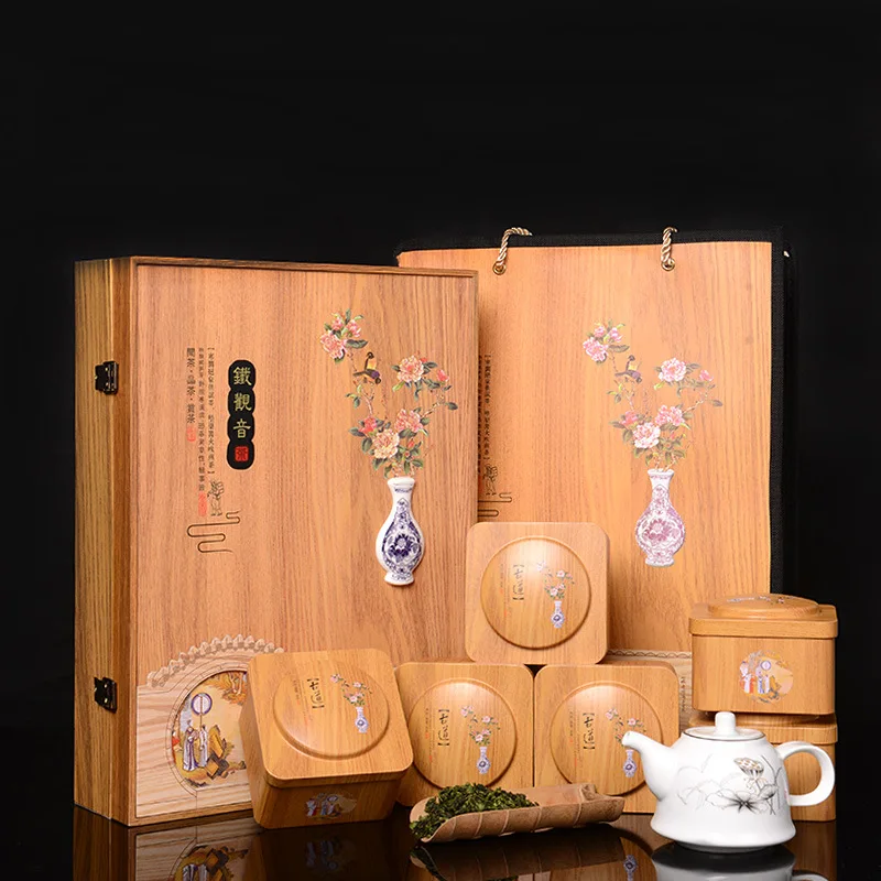 

Gift Tea 2016 New Tea Orchid Sweet Anxi TiKuanYin Tea Oolong Tea Gift Packing  Slimming Tea