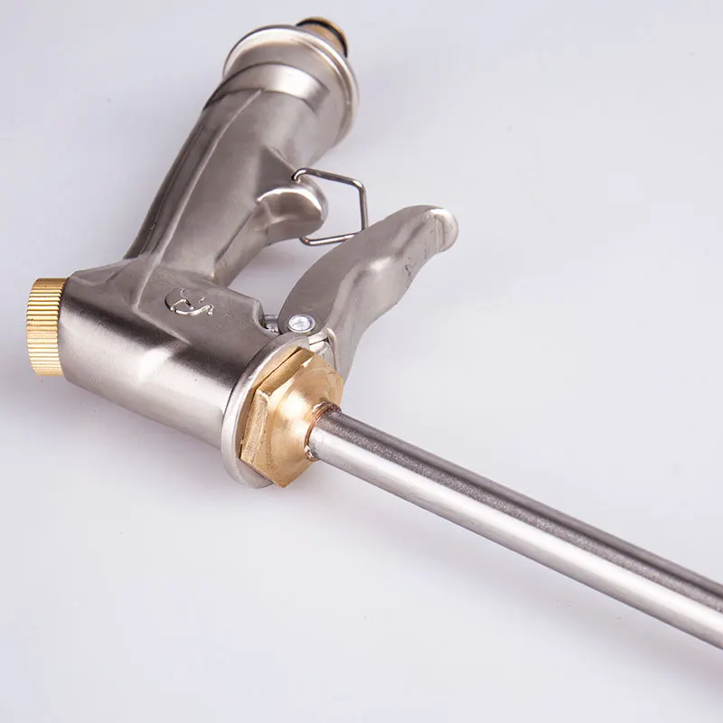 High Pressure Power Washer Water Jet Watering Gun High-grade Metal Plating Water Gun Powerful Hose Nozzle Car Water Spray Tool
