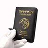 Wakanda Passport Holder Rfid Blocking Pu Leather Asgard Passport Case Travel Wallet Black Covers for Passports ► Photo 3/6