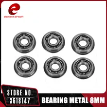Element Airsoft подшипник Металл 8 мм подходит для 8 мм AEG Коробка передач 6 PIC/комплект