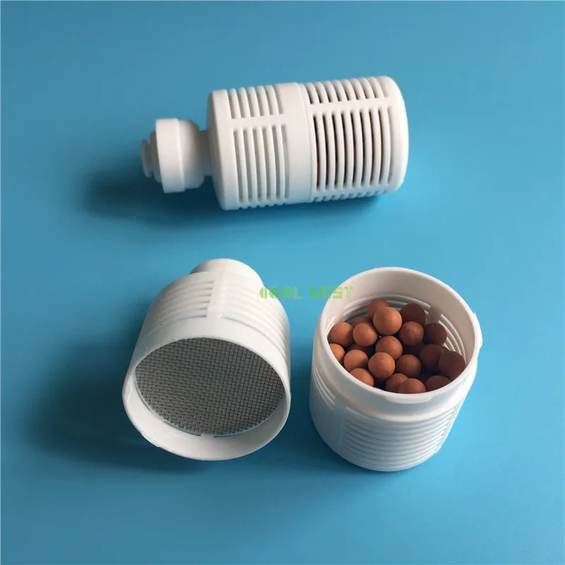 

S140 Pack 2pcs self-suction filetr head with stainless steel wire net and weight ball inside for water purified system