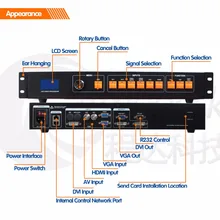 HD экран светодиодный видеопроцессор LVP506 поддержка максимального разрешения 1920x1080 видео процессор для Светодиодный процессор