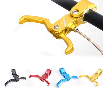 

Fixed Gear Bicycle Racing Bike Double Control Brake Handle Cycling Brake Levers Ultra-light Aluminum Bike Brake Accessories