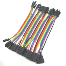 40 шт./лот 10 см 40P 2,54 мм dupont кабель Перемычка провода dupont линия Женский dupont линия