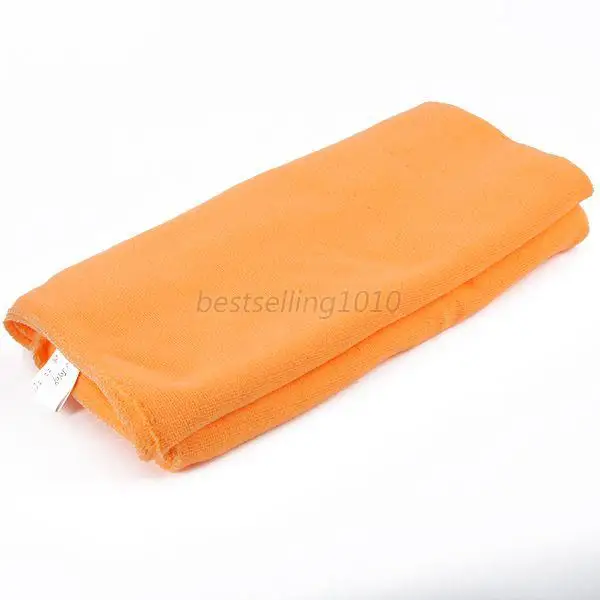 70*140 см большое полотенце для ванны быстросохнущее микрофибровое Спортивное мягкое полотенце для пляжа, плавания, путешествий, кемпинга - Цвет: orange