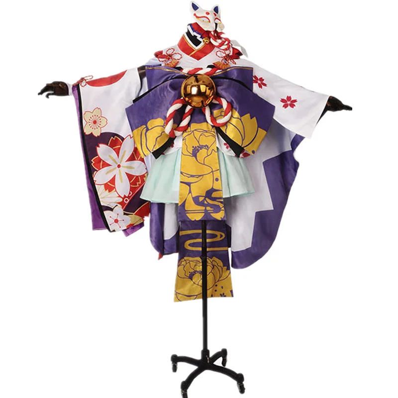 

Game Onmyoji Yuki-onna Cosplay Costume Kimono Dress Sexy Women Lolita Clothing