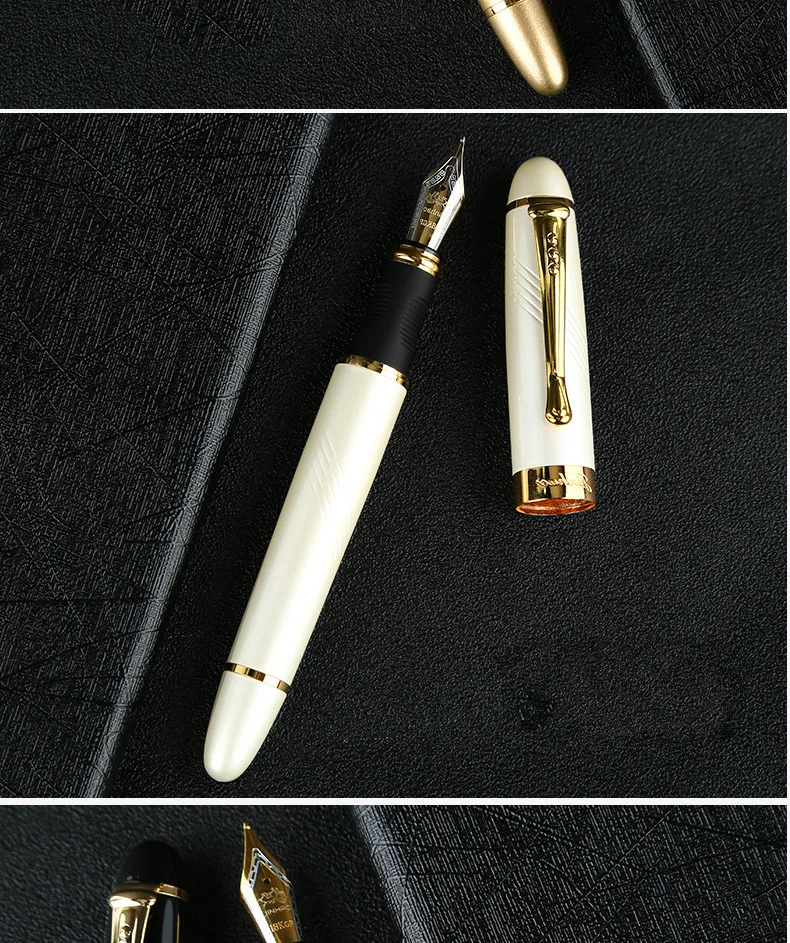 JINHAO X450 авторучка высокого класса бизнес-подпись в офисе чернильная ручка 0,5 мм 1,0 мм перо из иридия модная Роскошная подарочная упаковка