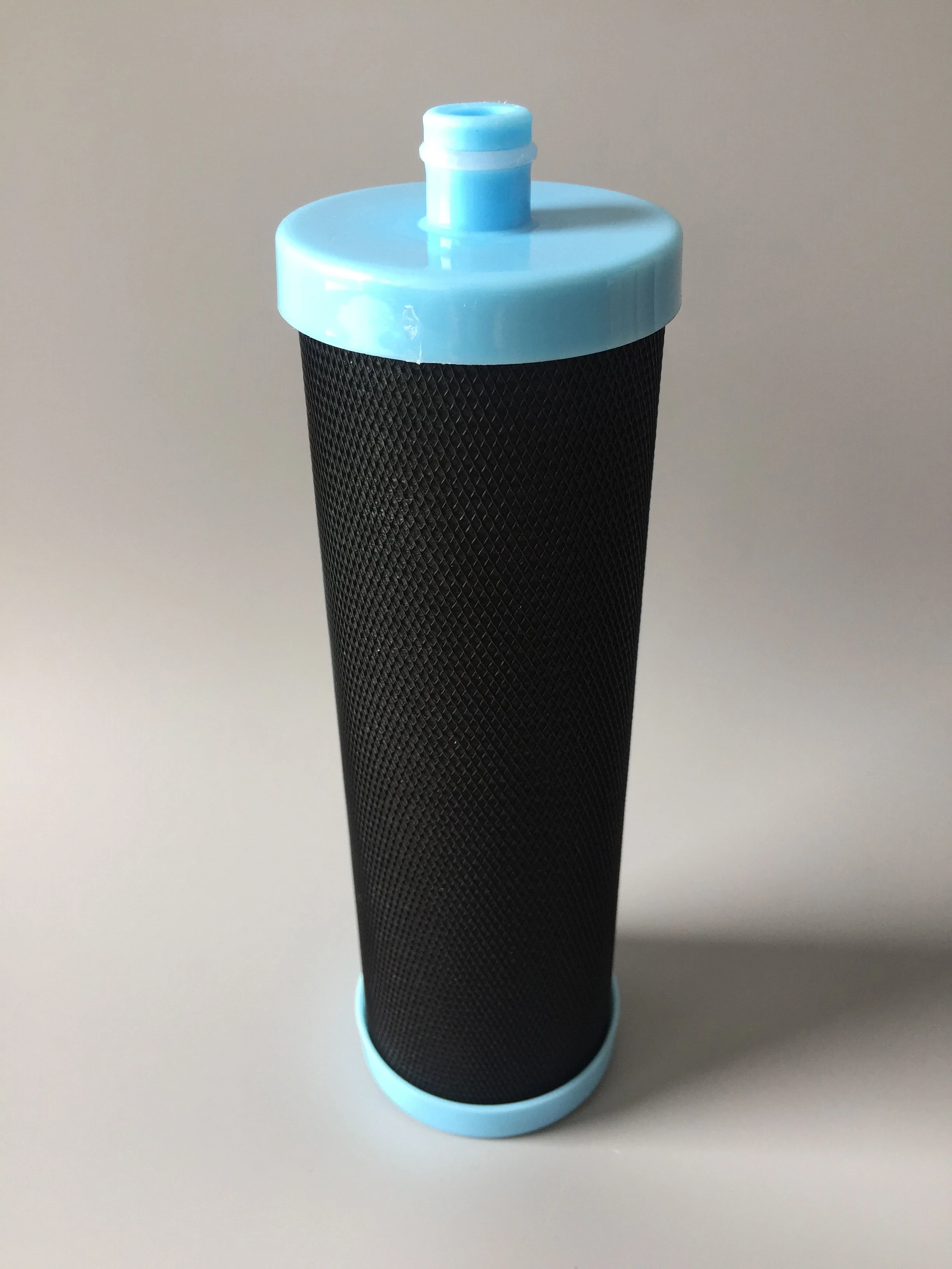 

9“ Plug-in Compressed Activated Carbon Filter/Chemical free filter replacement/Carbon filter candle for tap water purifier