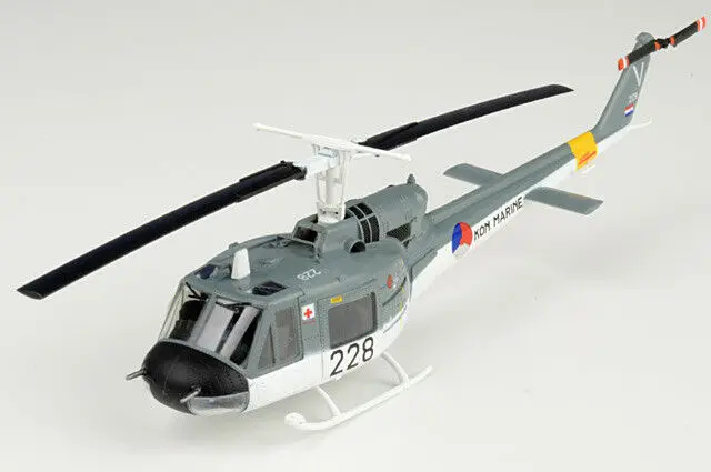

Easy Model 36918 1/72 Scale Dutch Navy UH-1 Helicopter Airplane Finished Model TH07513-SMT2