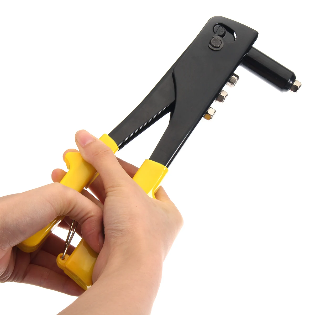 

1Pcs Sorted Heavy Hand Riveter Riveting Set Blind Rivet Hand ToolS Kits Metal Gutter Woodworking Repair Rivets