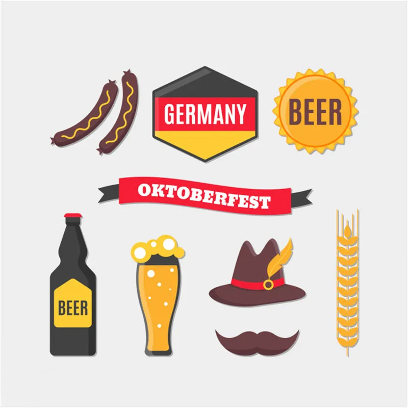 

InLoveArts 14*14cm Oktoberfest Beer Clear Stamps for Scrapbooking New 2019 Album Embossing Silicone DIY Hand Crafted Beer Stamps