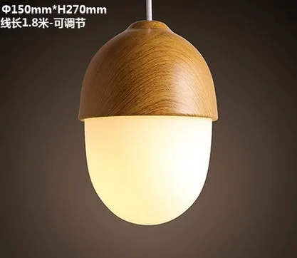 

Original Wood Color Handing Lamp LED Pendant Light Fixtures For Living Room Lighting,Lustres De Sala Teto e Pendentes