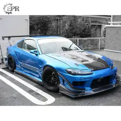 Для nissan silvia S15 углеродное волокно крафт кластер объемная отделка крышки пластины