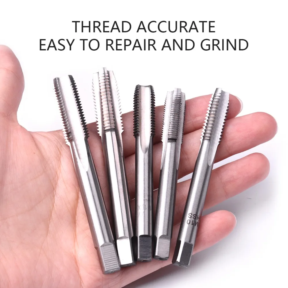 M1-M12 HSS Right hand Thread Tap and recommended tapping drill select size 