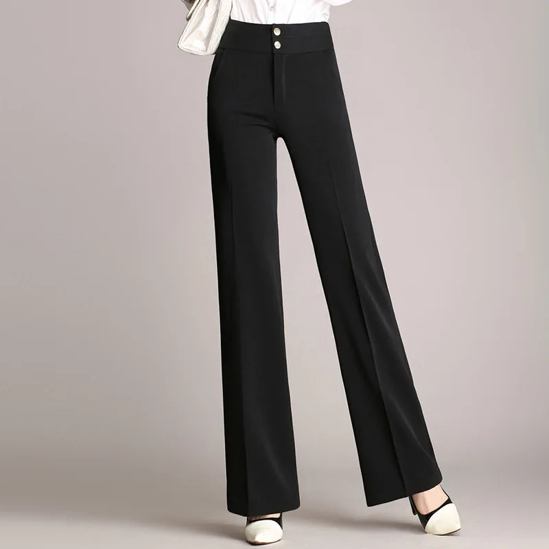 Sólido m Color Verano 2017 De Mujeres Picture Traje Longitud 4xl Anchos xl 3xl Ocasional Completa Same Nuevo Pantalón Negro Pantalones l S As Diseño 2xl AwOqawF