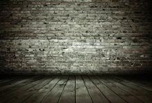 Laeacco Old Brick Wall Wooden Floor Portrait Grunge Photography Backgrounds Customized Photographic Backdrops For Photo Studio