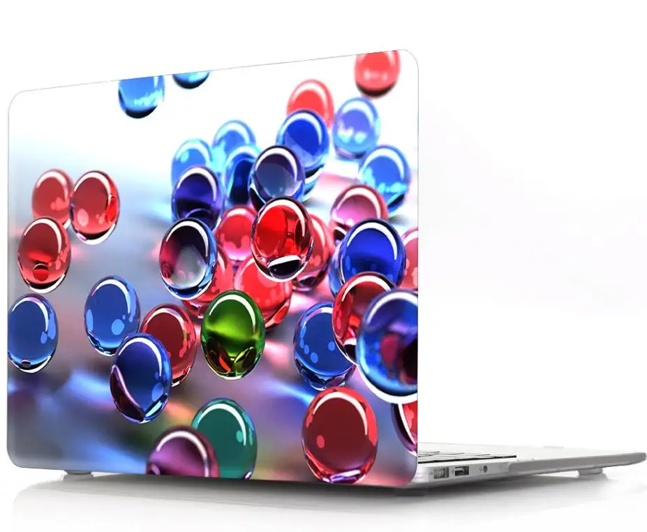 Жесткий чехол с принтом для Apple Macbook Air Pro retina 11 12 13 15 ноутбука Mac 3 4 Touch Bar чехол|Сумки