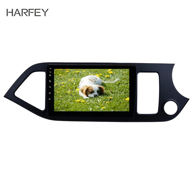 Автомобильный мультимедийный плеер Harfey сенсорный HD экран Android 8 1 9 &quot 2din для 2011 2012
