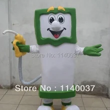 Талисман высокого качества газовый насос талисман костюм Взрослый размер газовый насос символ «Герой мультфильма» наряд костюм EMS