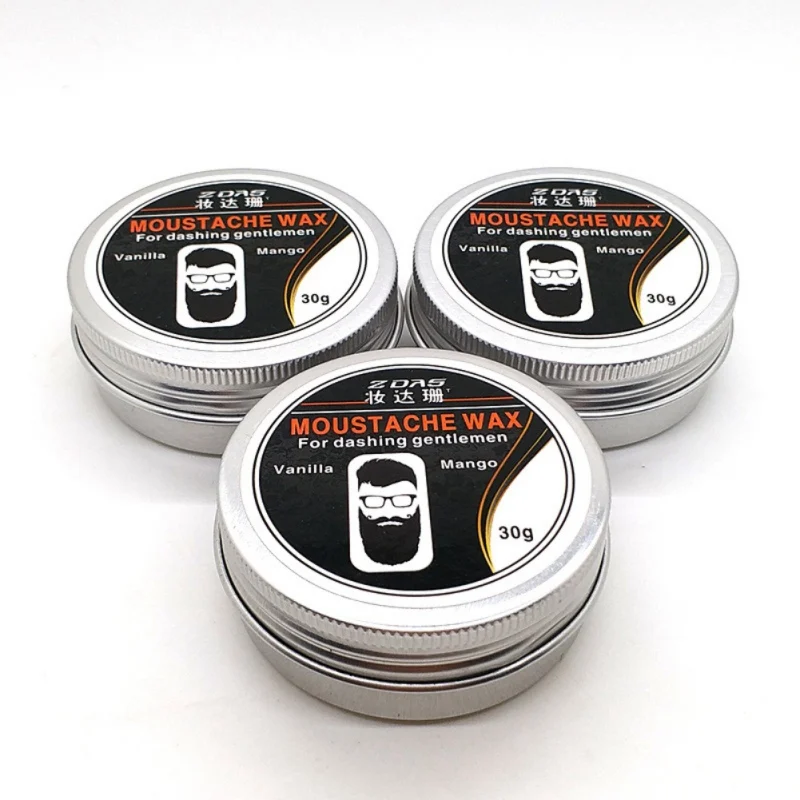 Beard Growth Grooming Care Beard Wax Shaving Cream Shape Natural Organic Treatment Care Solid Cream P1