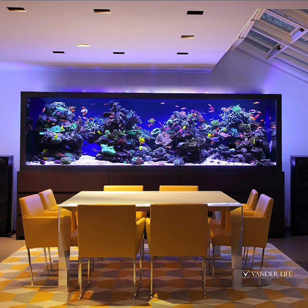 1PCS 360 Underwater Aquarium Fish Tank LED Light Blue/White 30/30/90