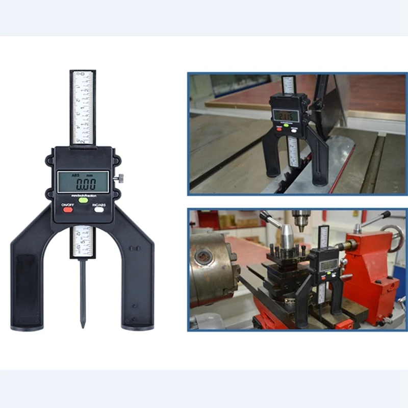 Gauges Tools Digital Height Gauge Table Saw 80mm Depth Gauge with Three