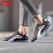 Li-Ning/Женская обувь для образа жизни 3 км; обувь дышащая для досуга с подкладкой; классическая спортивная обувь в стиле ретро; кроссовки для фитнеса; AGCN286 YXB211