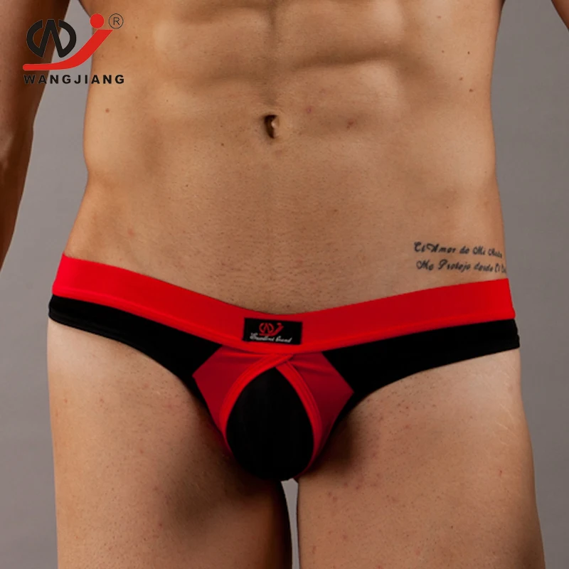 WJ jockstrap Мужское нижнее белье с веселыми рисунками мужские стринги и мужское