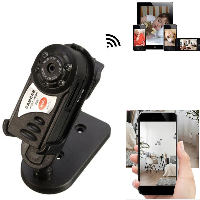 Q7 Mini Wifi DVR Wireless IP Camcorder Video Recorder Camera Infrared Night Vision Camera Motion