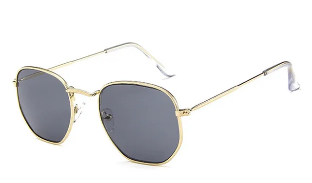 ZXRCYYL 2021 Metal Vintage lentes el sol hexagonales l muj ZXRCYYL 2021 Metal Vintage lentes el sol hexagonales l muj