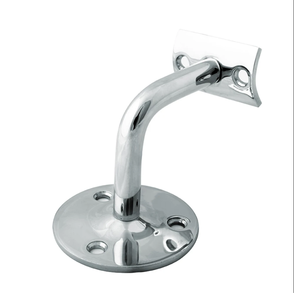 

Brushed Stainless Steel Handrail Wall Mounted Brackets Support Hand Rail Stair