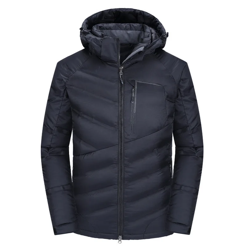 New Thick Winter Down Jacket Men High end Quality Men Warm Duck Down
