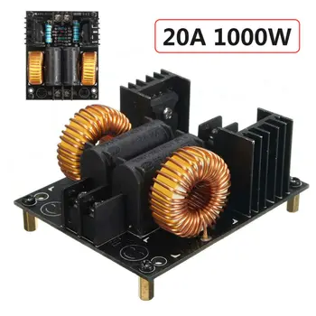 

15A DC 12-30V 450W ZVS Low Voltage Induction Heating Board Module Flyback Driver Heater Play Free Shipping