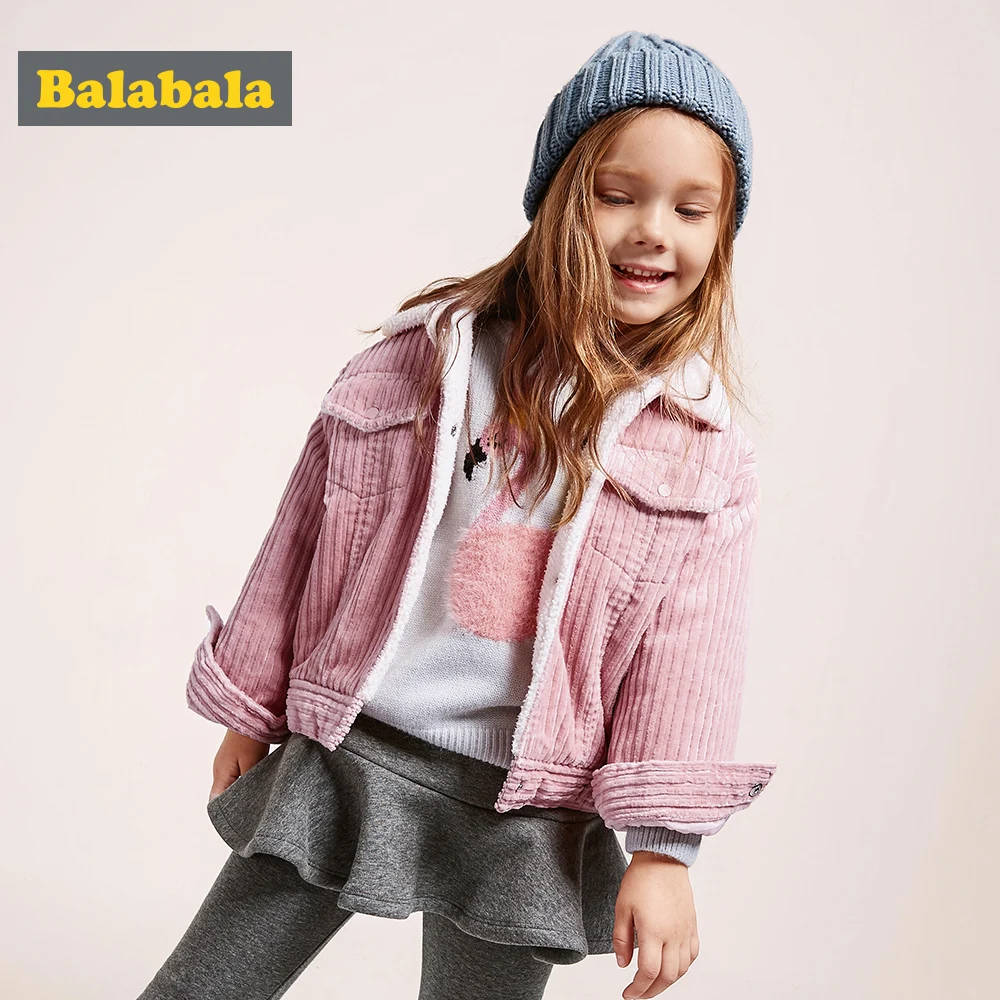 Balabala/детская зимняя куртка на 15 градусов зимнее хлопковое пальто для девочек