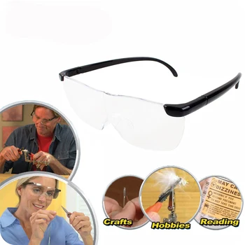 

FGHGF 250 Degree magnifier eyewear 1.6x Presbyopic glasses magnifier for embroidery large reading magnifier headband
