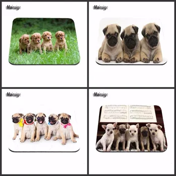 

Dog playing the piano Anti-Slip Rectangle Mouse Pad Customized Supported Choose Of Three Sizes 29*25cm And 22*18cm And20*25cm