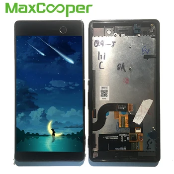 

10PCS/Lot Top Quality 5.0" For Sony M5 E5603 E5606 E5653 LCD Display And Touch Screen Digitizer With Frame Assembly