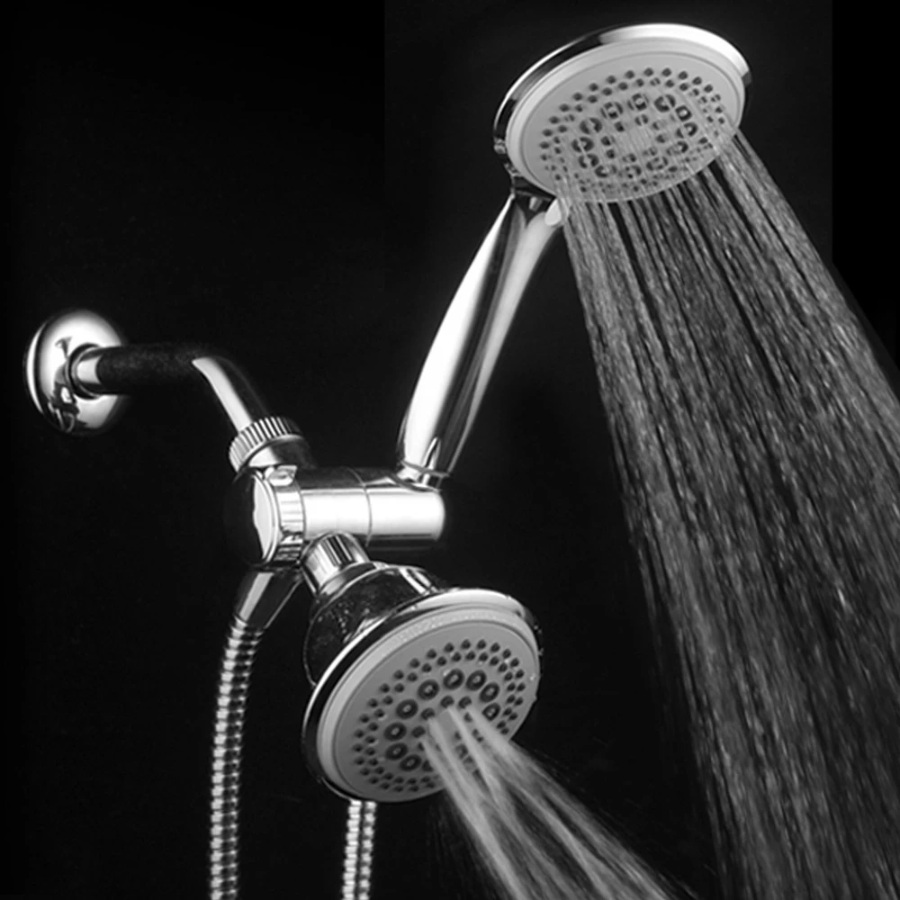 DreamSpa 36 Setting Shower head and Hand Shower Combo with 6 ft. Hose (2)