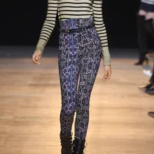 Yidora женский подиумный полосатый короткий тонкий пуловер свитер пуговицы на плечах удлиненный Укороченный джемпер с длинными рукавами