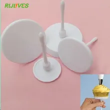 4 шт./компл. Торт Цветок гвозди пластик окантовкой для выпечки ногтей окантовкой подставки инструменты съемный Мороженое Торт Инструменты для самостоятельного декорирования