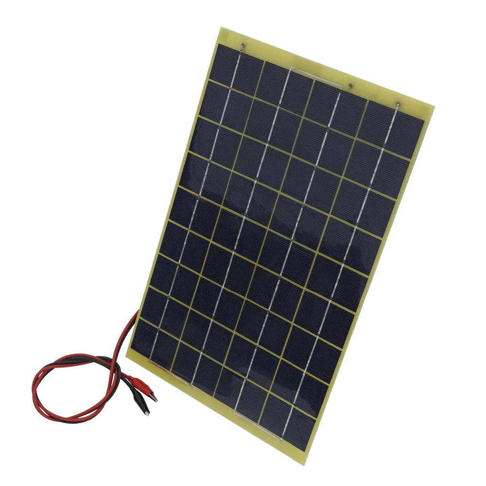 

60w 12V Solar Panel Kit Home Battery Camping Carava&solar charger&solar panel