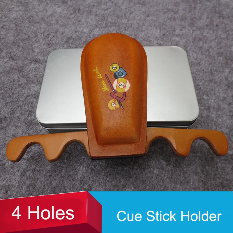 

Portable 4 Pool Billiards Cue Stick Holder Snooker Accessories China 2016