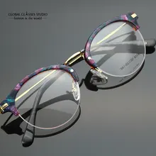 Оправы для очков винтажная женская дизайнерская оправа для очков оптическая оправа для очков может соответствовать фототропным объективам 98104