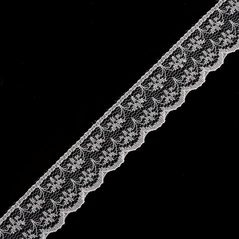 10 ярдов кружевная лента ширина 20 мм DIY вышитые сетчатые кружевные планки для украшения свадебной вечеринки DIY швейная юбка аксессуары