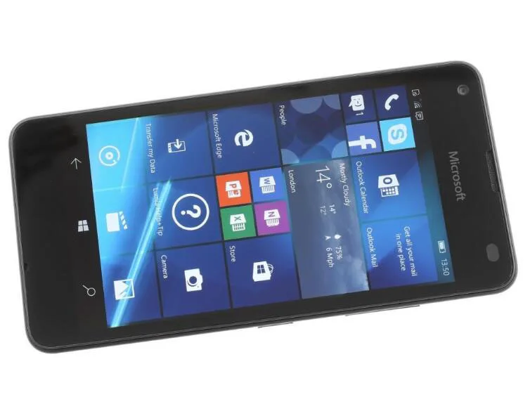 Разблокированный Nokia microsoft Lumia 550 четырехъядерный 8 Гб ПЗУ 1 ГБ ОЗУ 5Мп Windows мобильный телефон LTE 4G 4," 1280x720 отремонтированный