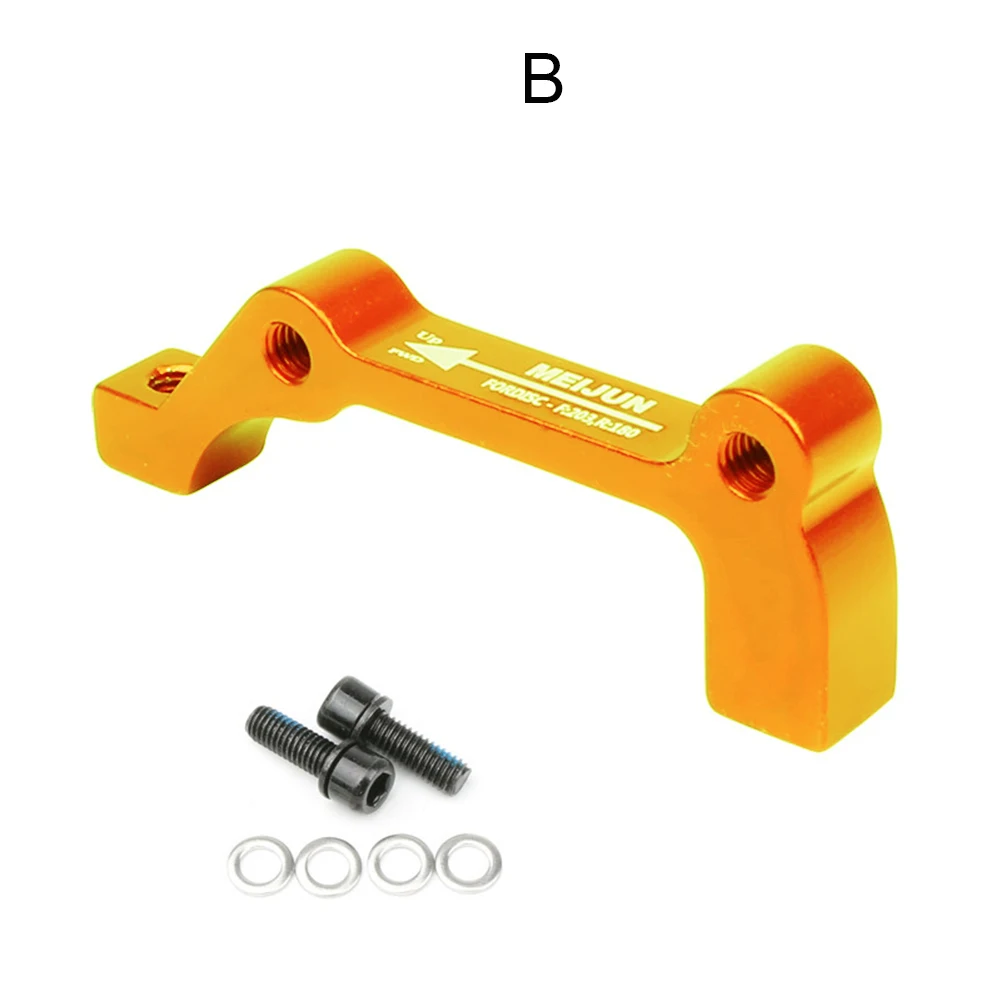 1 шт. велосипедный дисковый тормоз Сверхлегкий кронштейн адаптер для 203 мм 180 мм тормозная колодка передняя вилка конверсия колонки дисковый тормозной адаптер