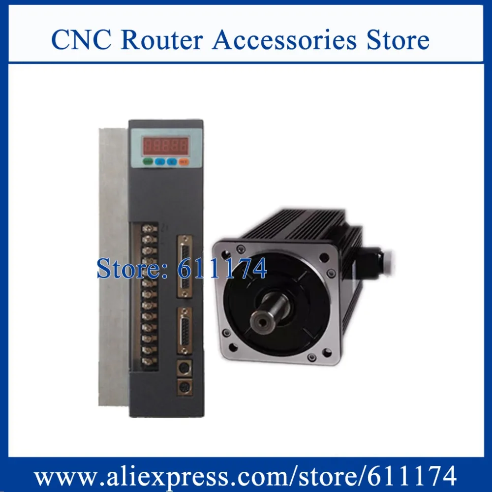 AC servo motor 180ST-M48020 AC380V Servo 10KW 48N.M 2000rpm Motor + 380V driver with 3 meter cable | Обустройство дома