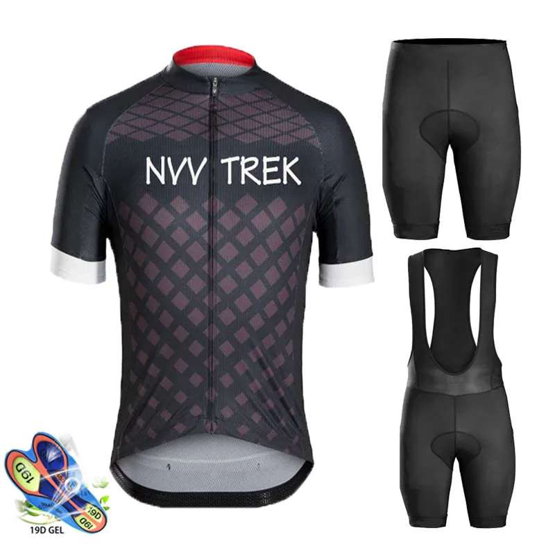 

2019 Trekking Summer Pro Cycling Jersey Set Mtb Shorts Sleeve Maillot Ropa Ciclismo Bicycle Sportswear Bike Clothing Cycling Set