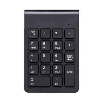 

Portable 2.4G Wireless Digital Keyboard USB Number Pad 18 Keys Mini Numeric Keypad For Laptop PC Notebook Desktop ND998